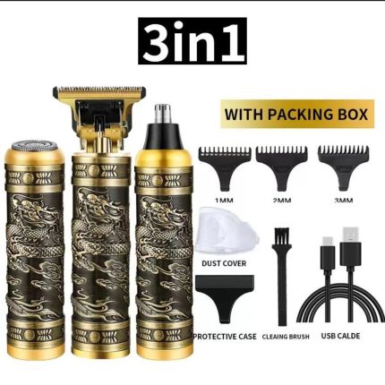 3in1 Professional Rechargeable Clipper