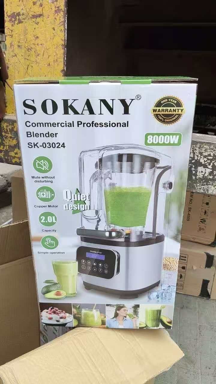 Sokany sound proof professional blender