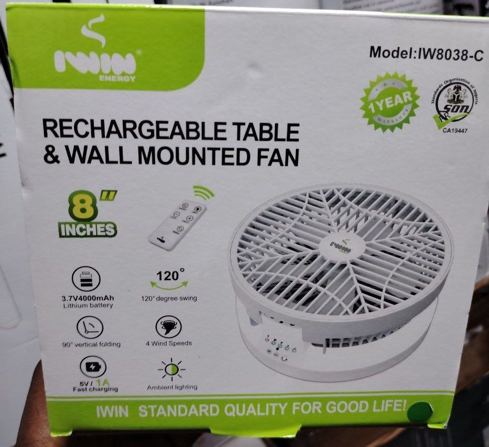 8Inches Standard Fan