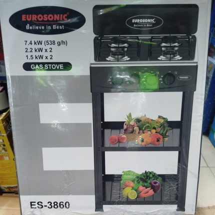 Eurosonic 4 burner standing gas cooker