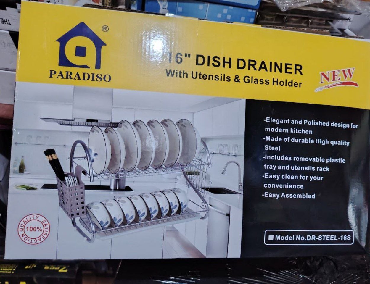 16inches 2 layers plate rack