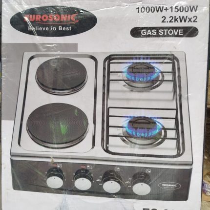 2 hotplate, 2 gas burner
