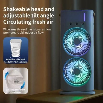 Double ended spray fan