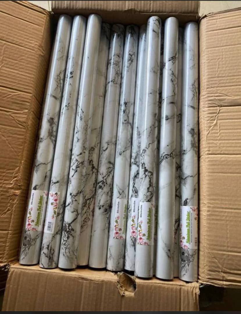 Marble sticker