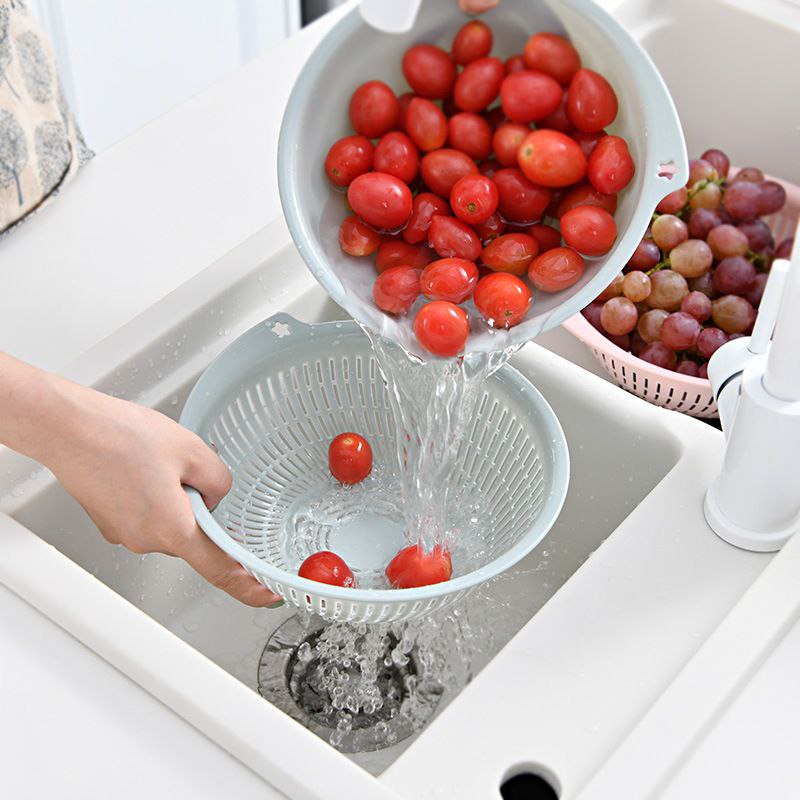 Big size new bowl with sieve