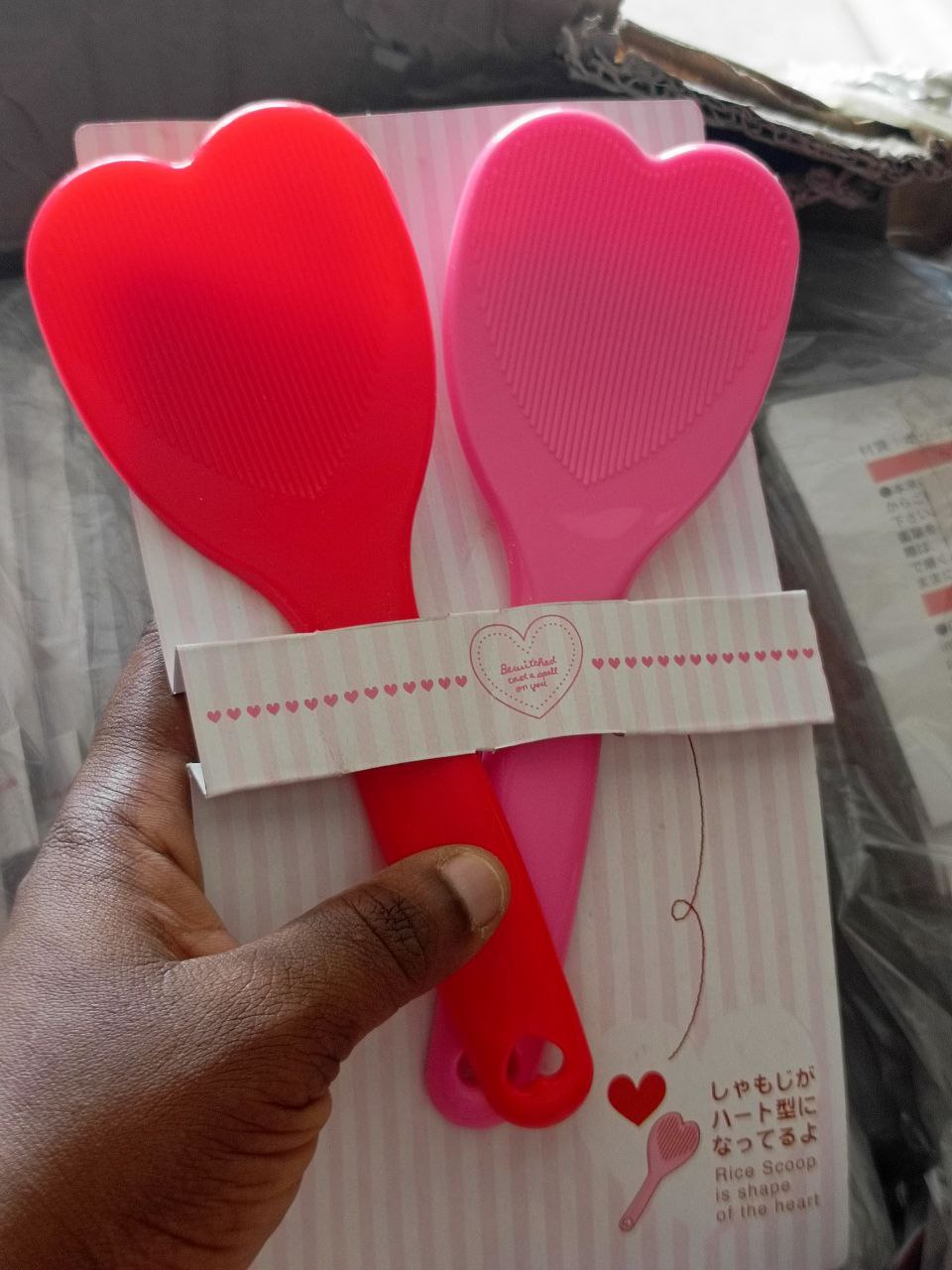 Love shape spoons