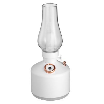 Vintage humidifier lamp.