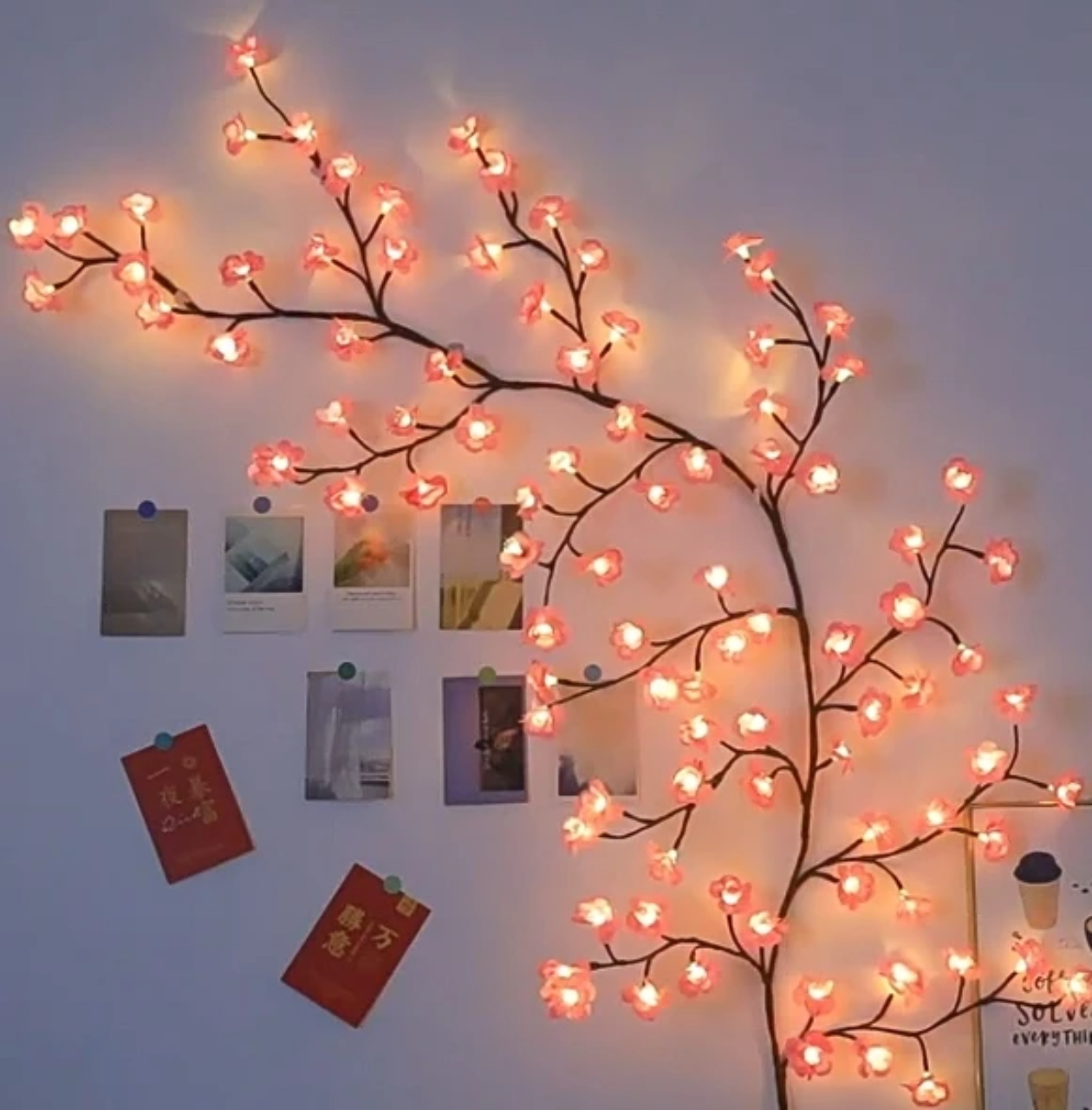 Light flower decor