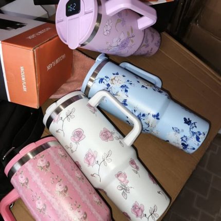 1.2L Temperature Flowery Cup