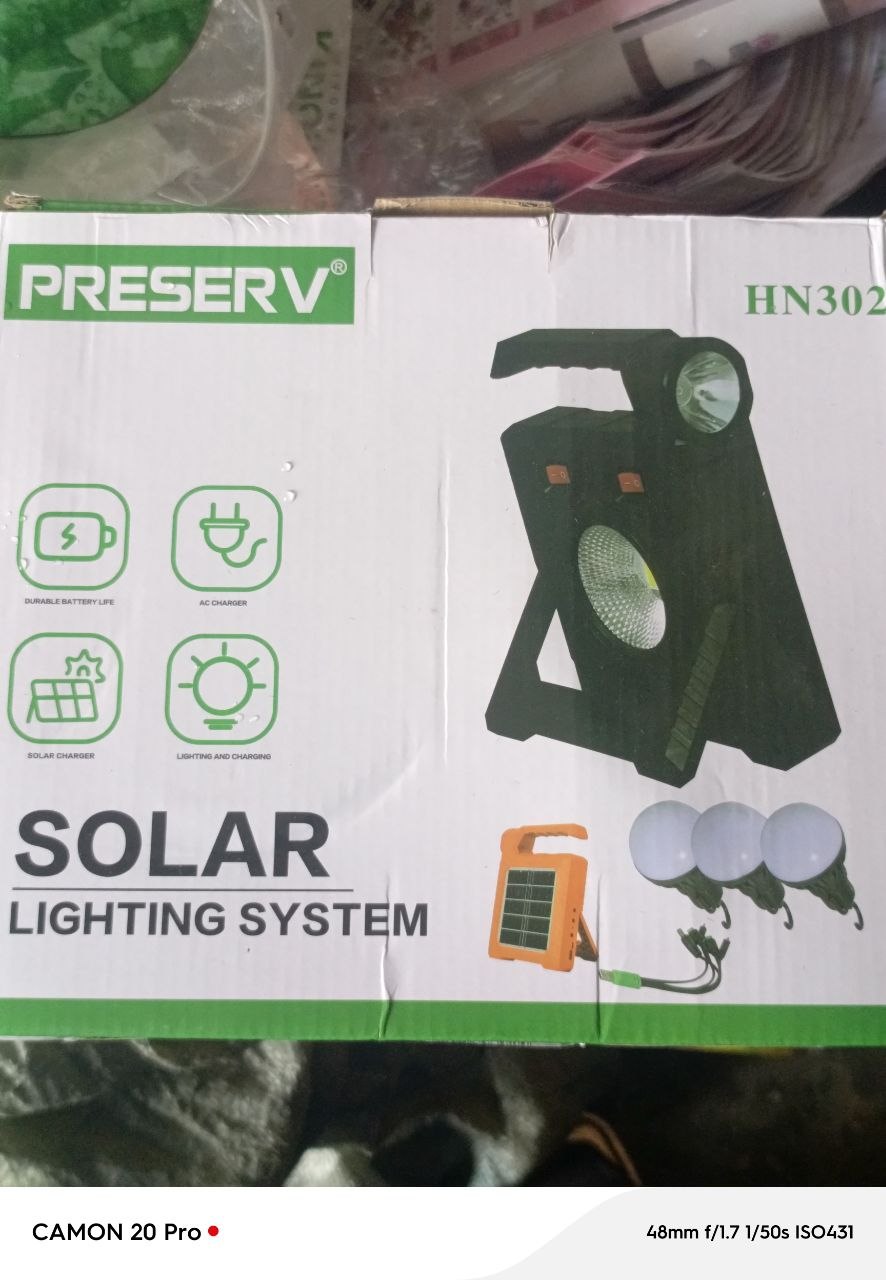 Preserv solar system