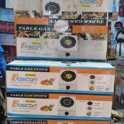 Boscon single gas burner(Auto ignition)