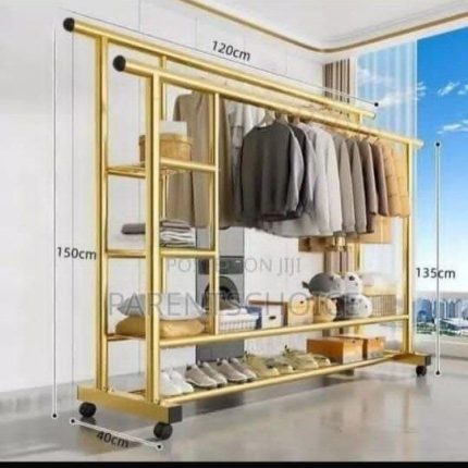 Golden colour Luxury Rack